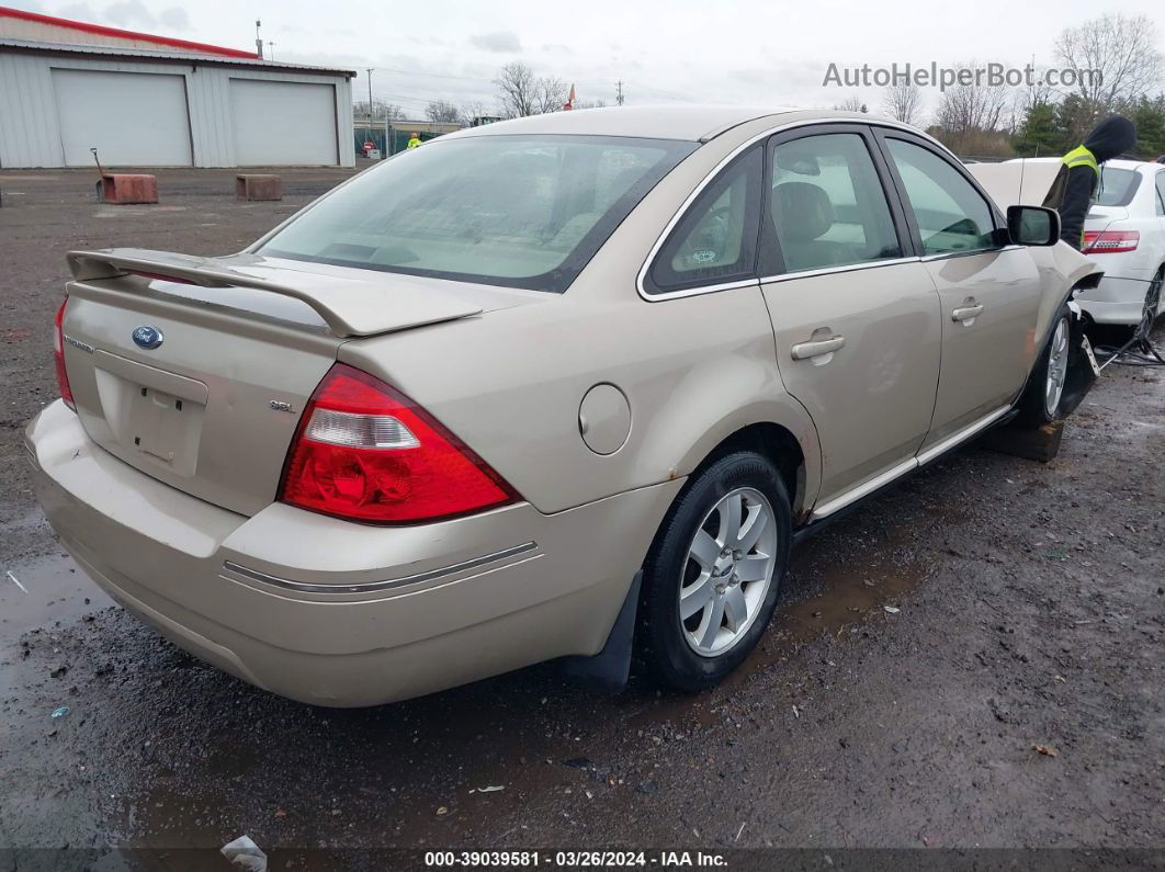 2006 Ford Five Hundred Sel Gold vin: 1FAFP24146G161123