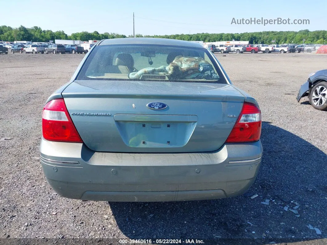 2006 Ford Five Hundred Sel Light Blue vin: 1FAFP24146G169657