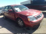 2006 Ford Five Hundred Sel Maroon vin: 1FAFP24166G112585