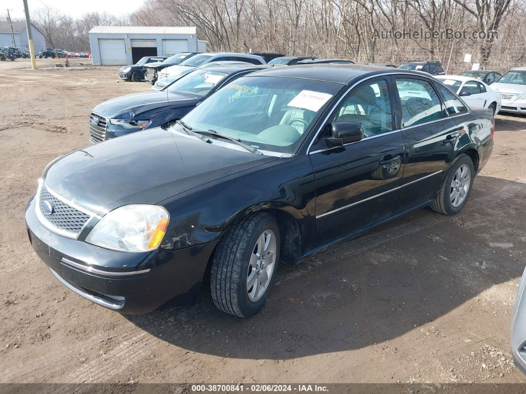 2006 Ford Five Hundred Sel Black vin: 1FAFP24166G145280