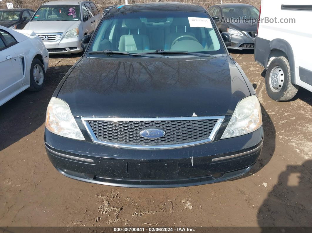 2006 Ford Five Hundred Sel Черный vin: 1FAFP24166G145280