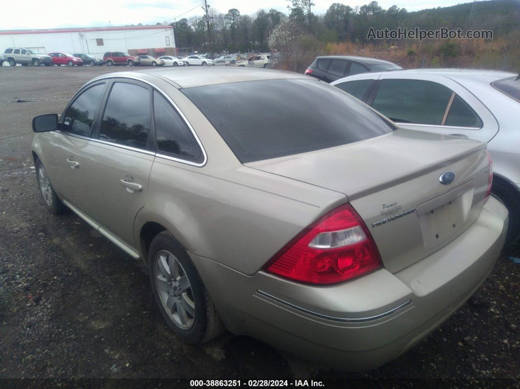 2006 Ford Five Hundred Sel Beige vin: 1FAFP24196G160498