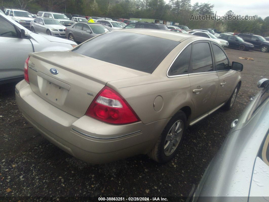 2006 Ford Five Hundred Sel Beige vin: 1FAFP24196G160498