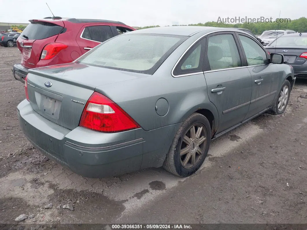 2006 Ford Five Hundred Limited Green vin: 1FAFP25106G112712