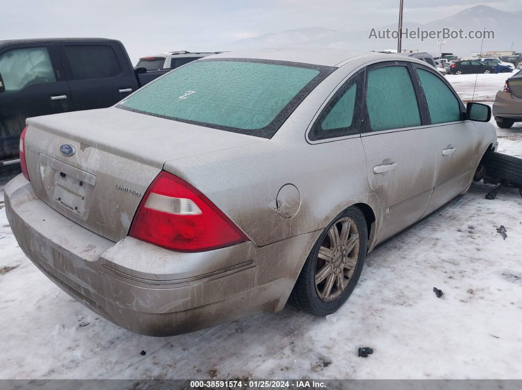 2006 Ford Five Hundred Limited Silver vin: 1FAFP25106G125363