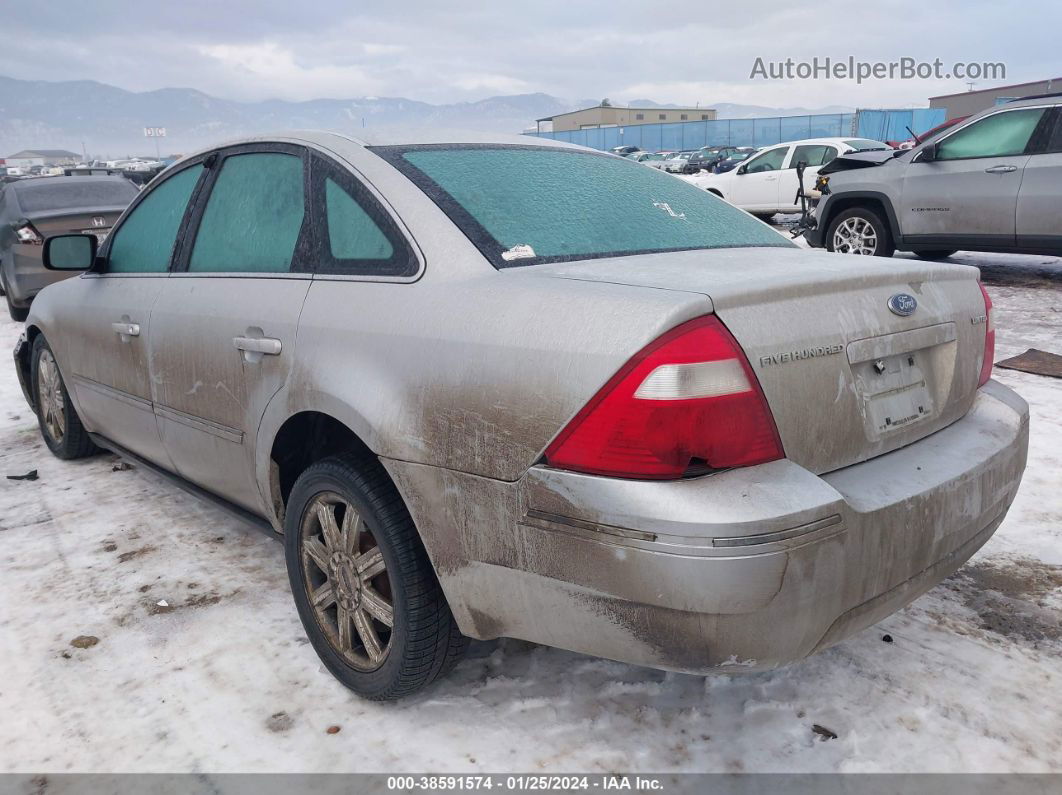 2006 Ford Five Hundred Limited Silver vin: 1FAFP25106G125363