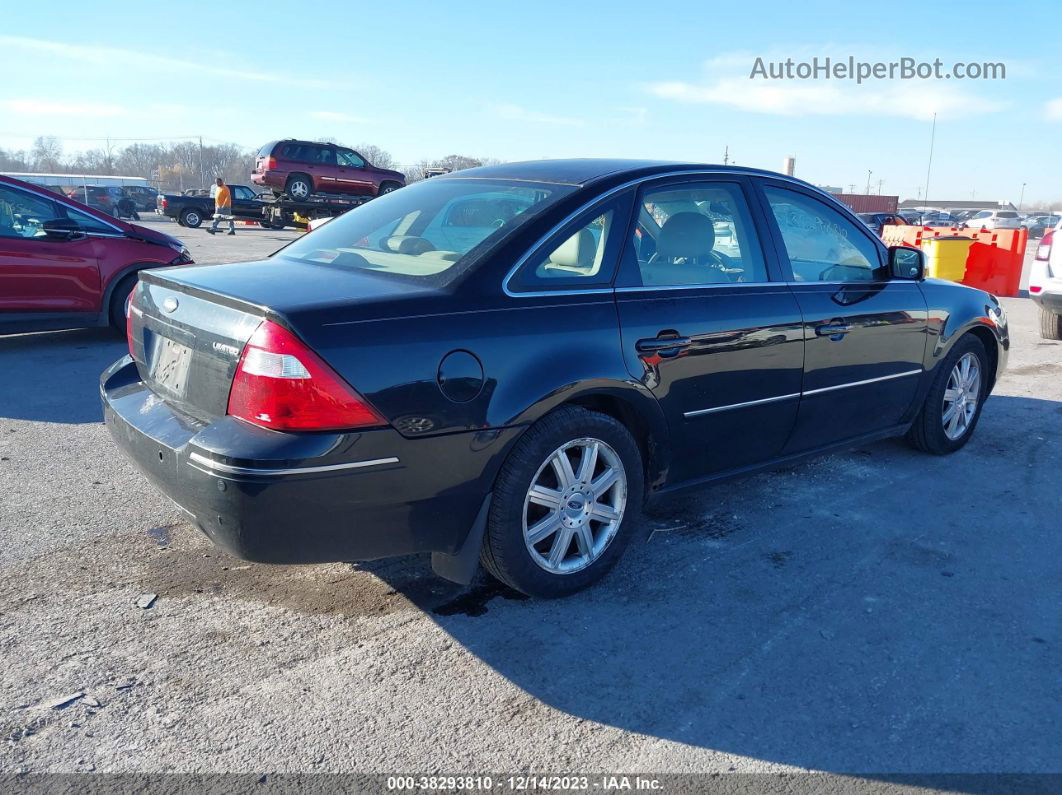 2006 Ford Five Hundred Limited Black vin: 1FAFP25106G129364