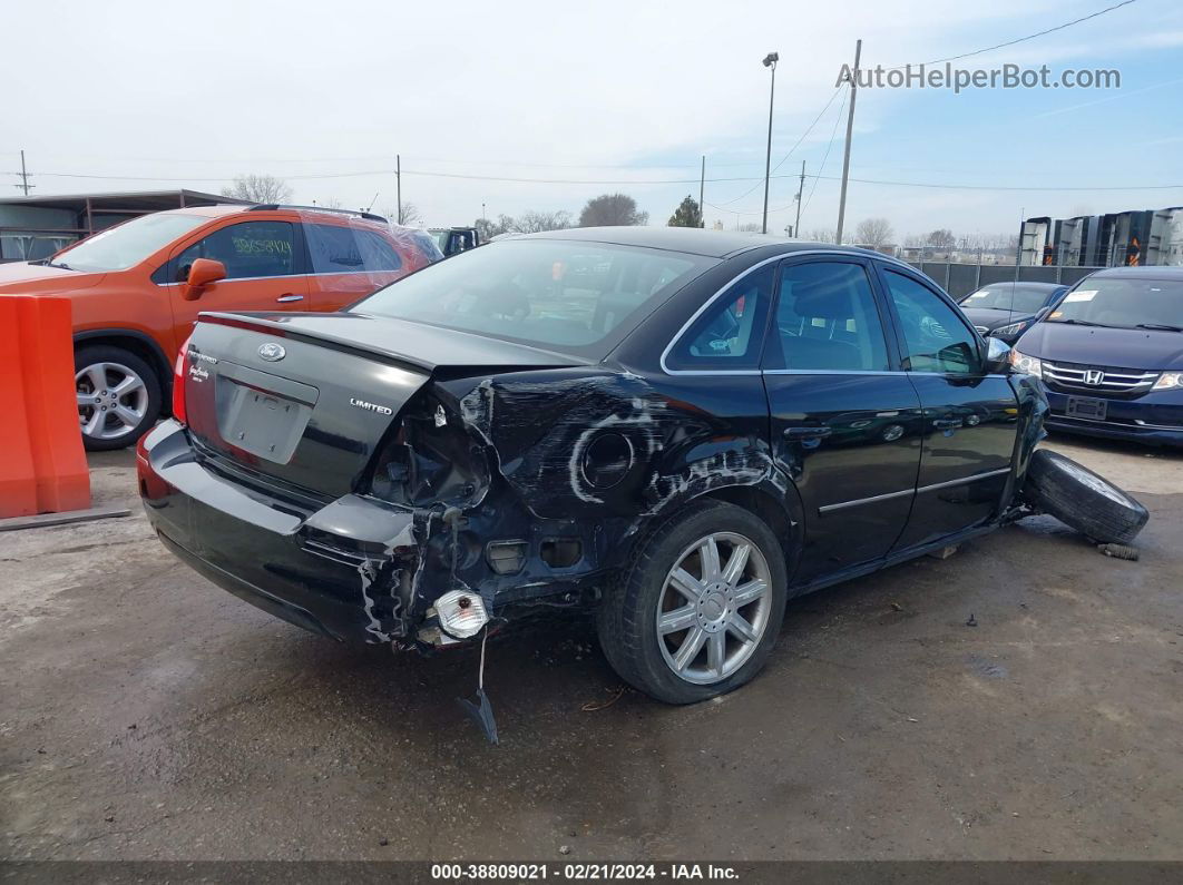 2006 Ford Five Hundred Limited Black vin: 1FAFP25126G136297