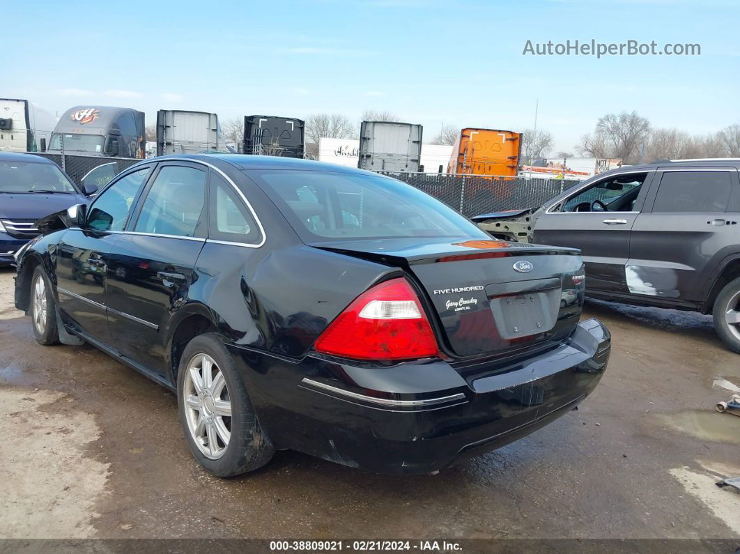 2006 Ford Five Hundred Limited Black vin: 1FAFP25126G136297