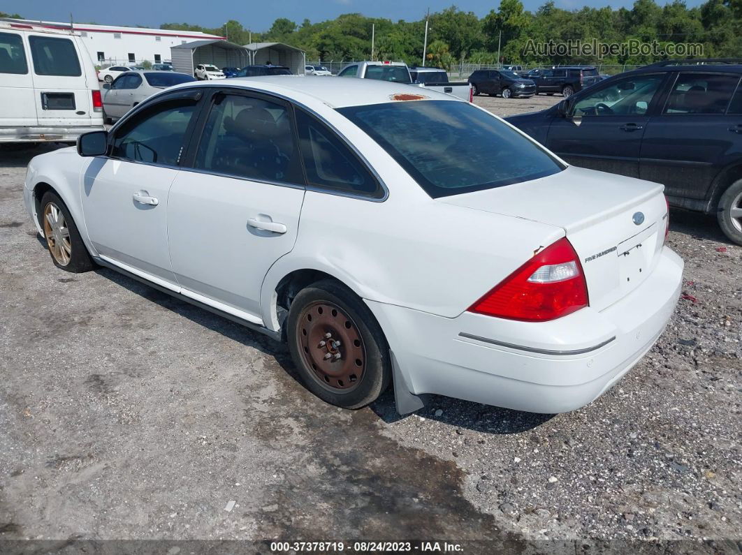 2006 Ford Five Hundred Limited White vin: 1FAFP25126G182969