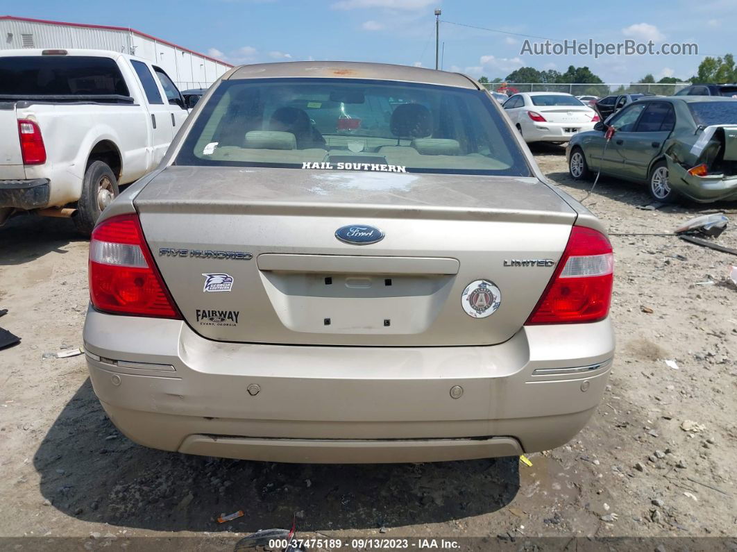 2006 Ford Five Hundred Limited Gold vin: 1FAFP25136G176940