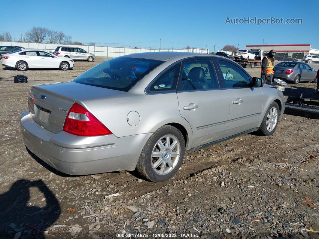 2006 Ford Five Hundred Limited Silver vin: 1FAFP25146G139556