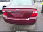 2006 Ford Five Hundred Limited Темно-бордовый vin: 1FAFP25166G101097