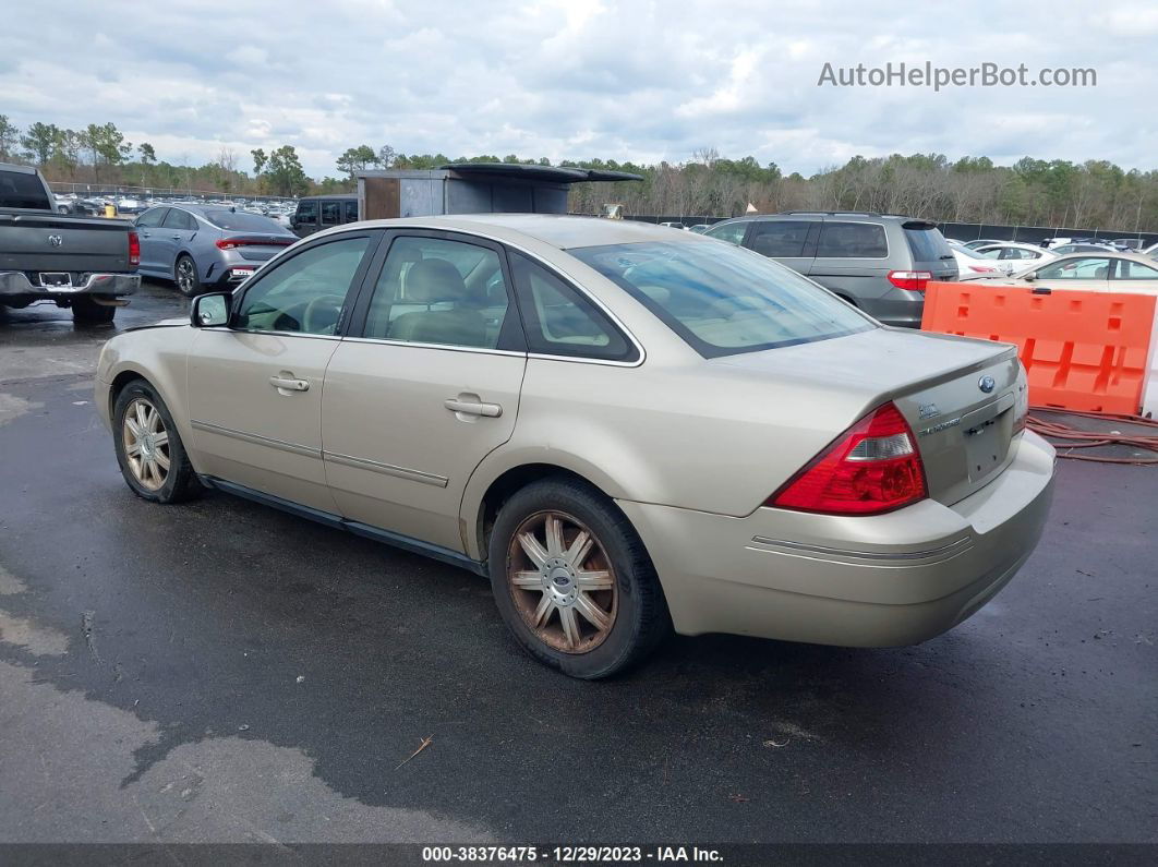 2006 Ford Five Hundred Limited Бежевый vin: 1FAFP251X6G109882