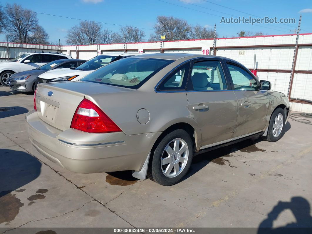 2006 Ford Five Hundred Se Бежевый vin: 1FAFP26126G155799