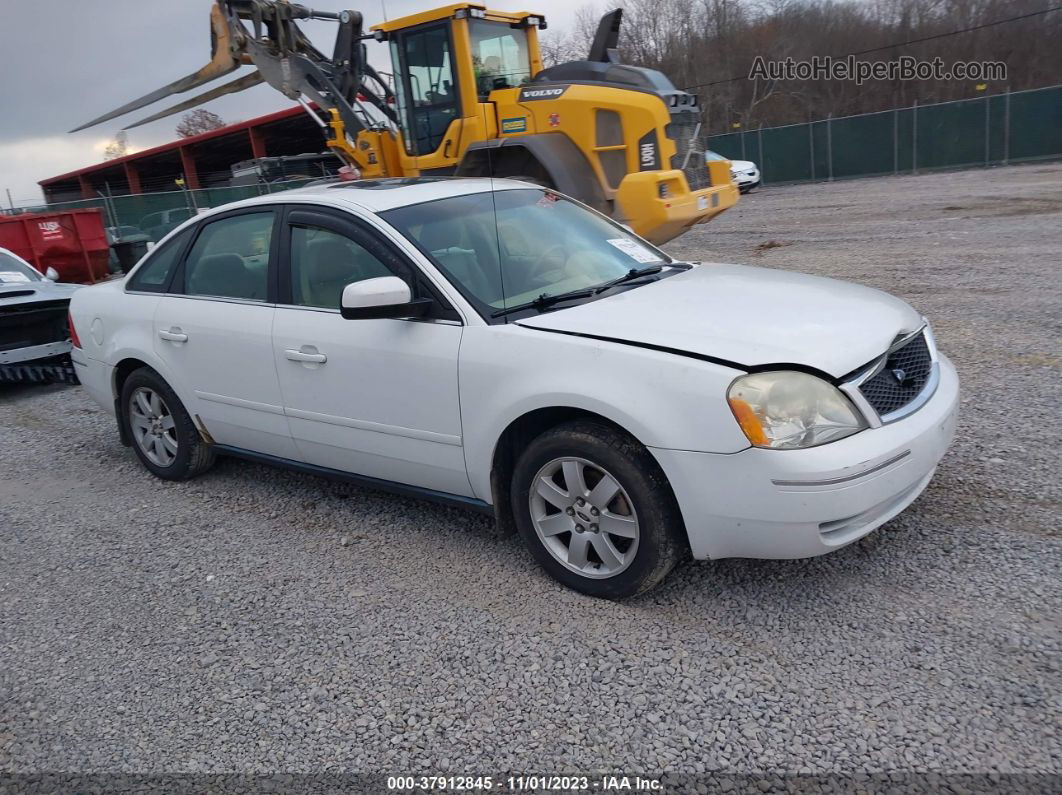 2006 Ford Five Hundred Se White vin: 1FAFP26156G106208