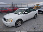 2006 Ford Five Hundred Se White vin: 1FAFP26156G106208