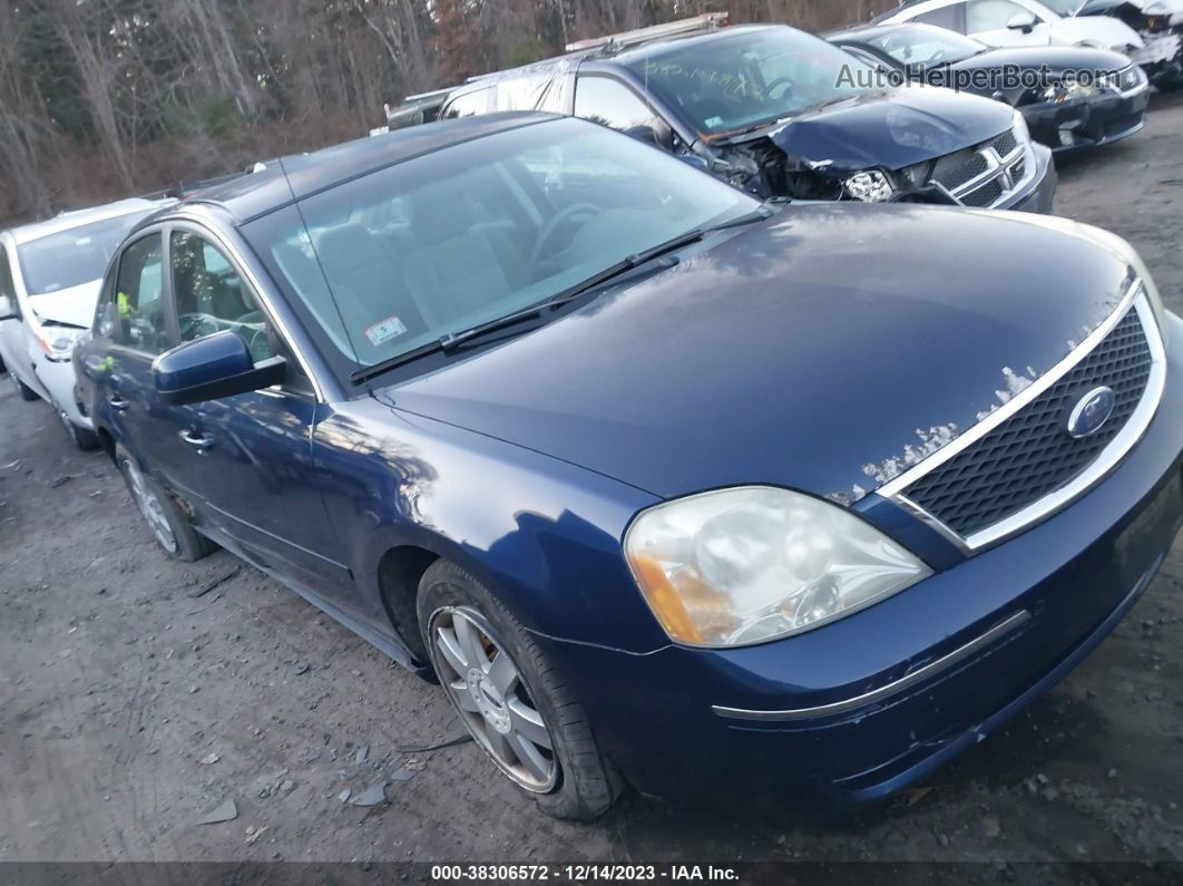 2006 Ford Five Hundred Se Синий vin: 1FAFP26176G117811