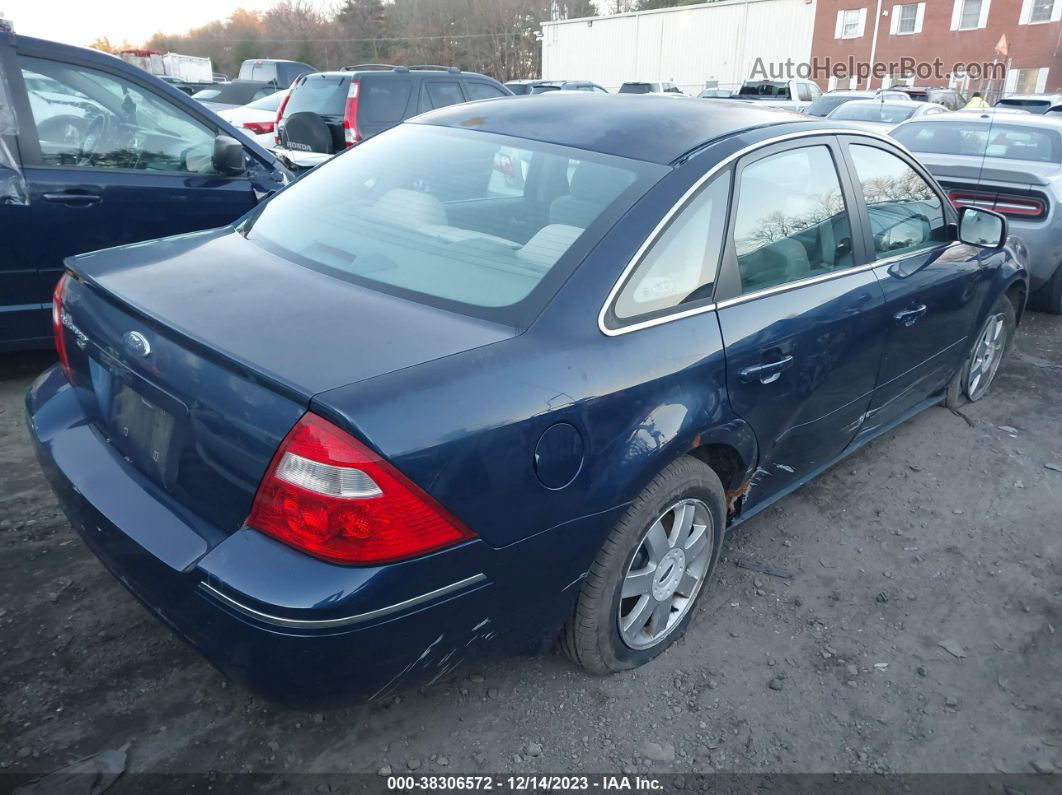 2006 Ford Five Hundred Se Blue vin: 1FAFP26176G117811