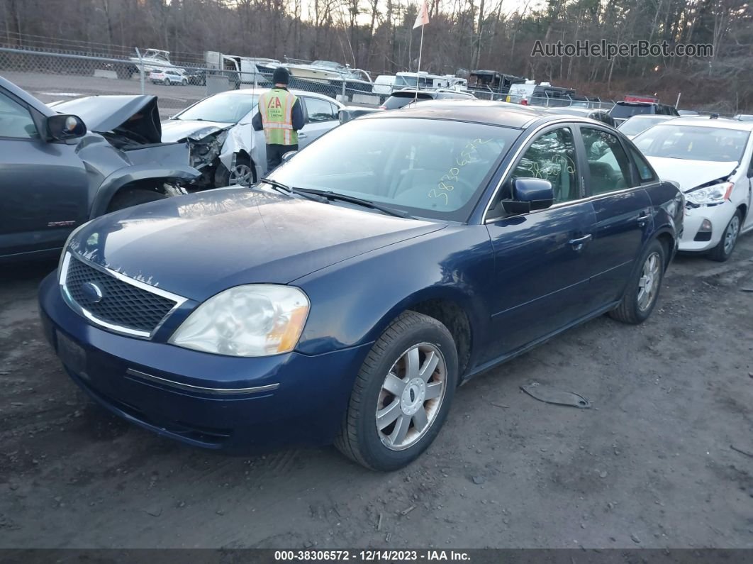 2006 Ford Five Hundred Se Синий vin: 1FAFP26176G117811