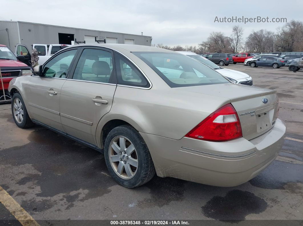 2006 Ford Five Hundred Sel Золотой vin: 1FAFP27116G134182