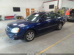 2006 Ford Five Hundred Sel Синий vin: 1FAFP27116G147482