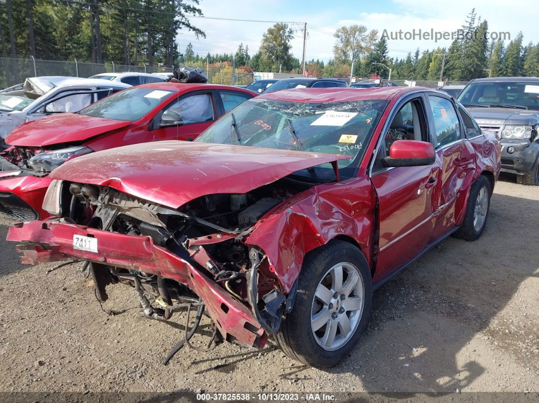 2006 Ford Five Hundred Sel Maroon vin: 1FAFP27166G123906