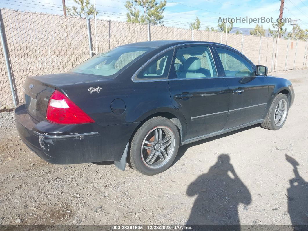 2006 Ford Five Hundred Sel Black vin: 1FAFP271X6G126081