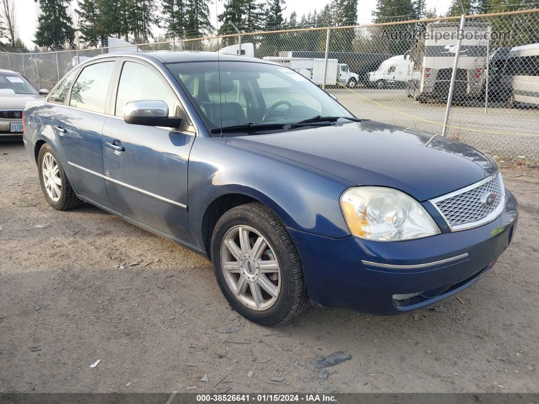 2006 Ford Five Hundred Limited Blue vin: 1FAFP28106G105609