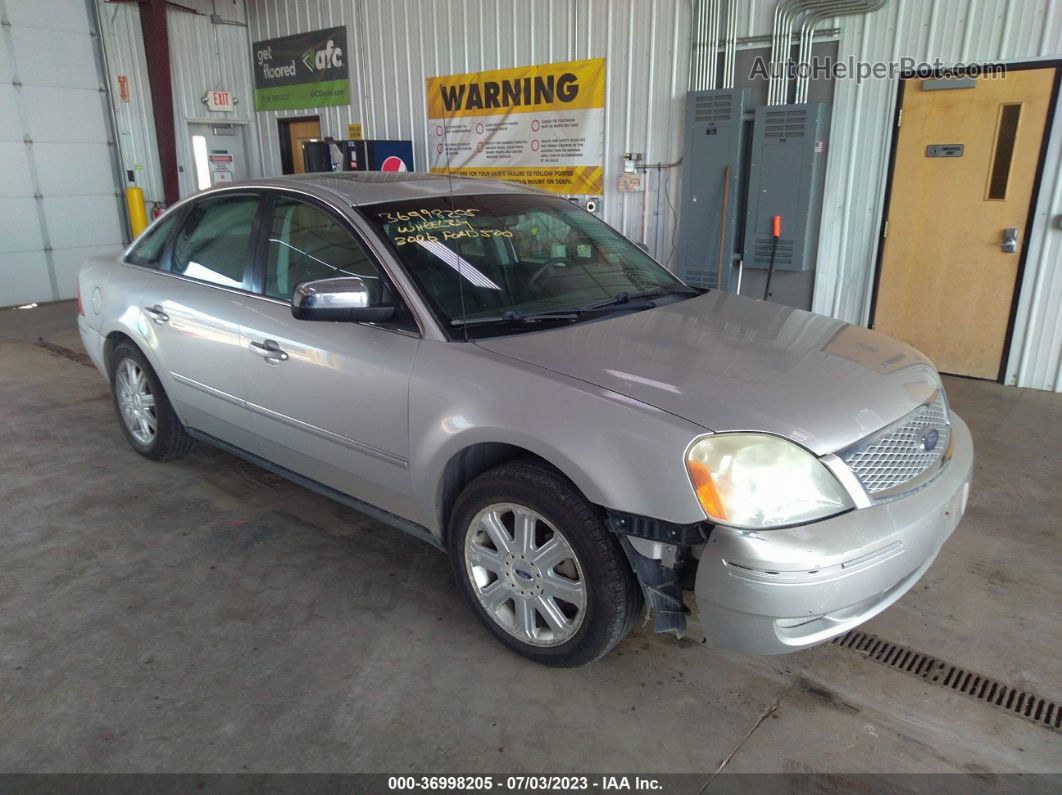 2006 Ford Five Hundred Limited Silver vin: 1FAFP28186G133030