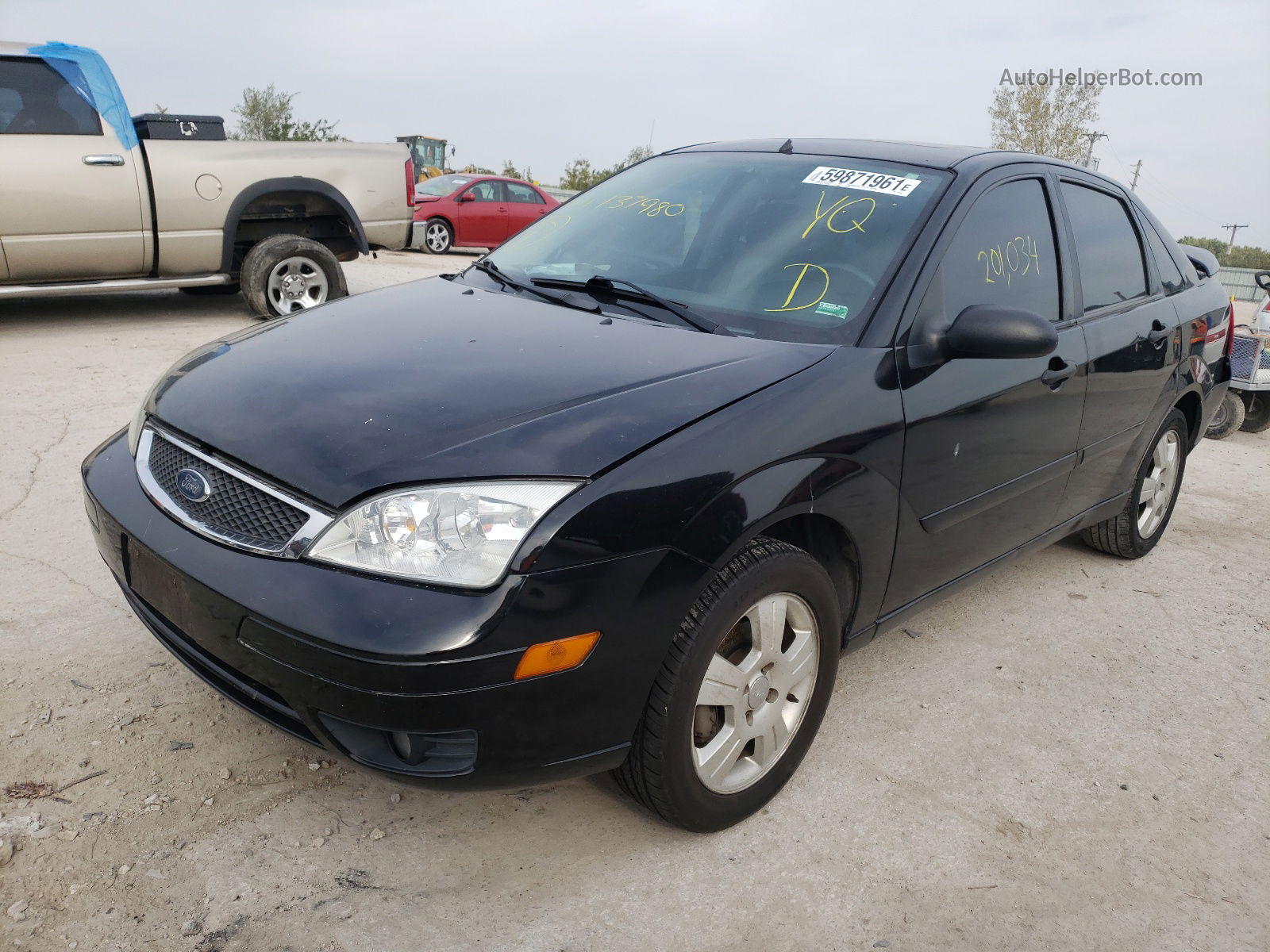 Price & History 2007 Ford Focus Zx4 2.0l 4 vin: 1FAFP34N57W137980 