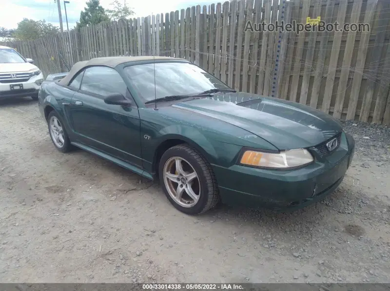 2000 mustang shop gt green