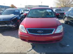 2006 Ford Five Hundred Se Red vin: 1FAHP23126G147618