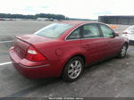 2006 Ford Five Hundred Se Red vin: 1FAHP23136G129063