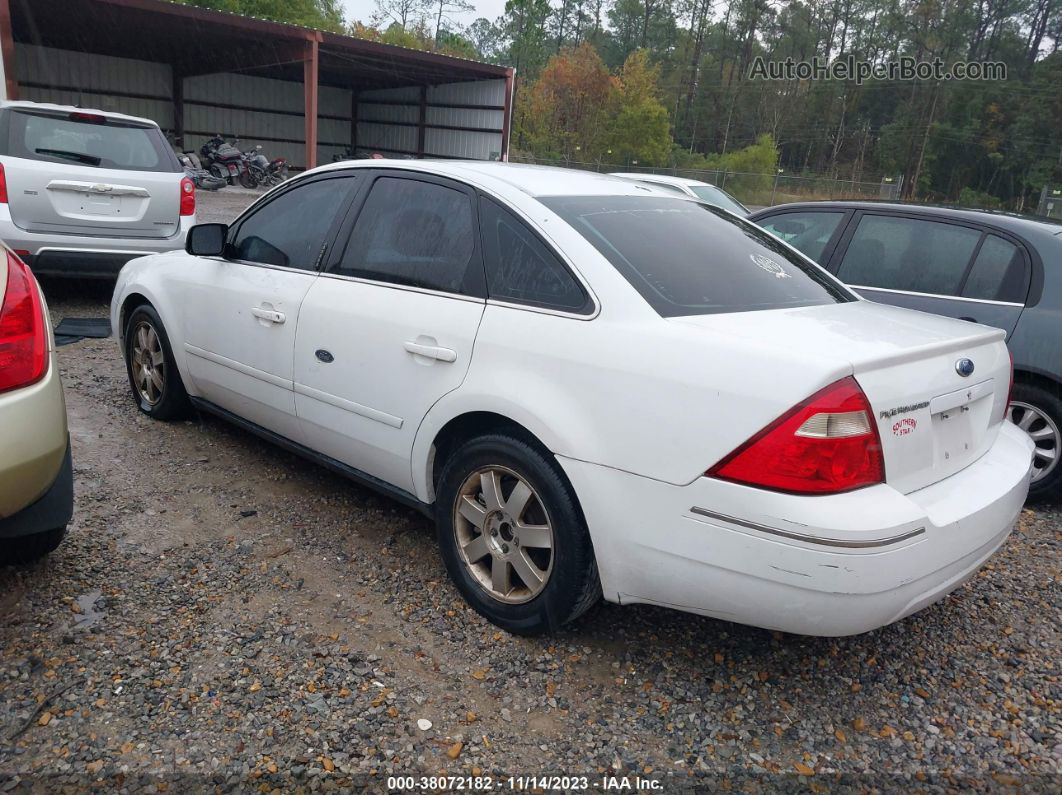 2006 Ford Five Hundred Se White vin: 1FAHP23176G112184