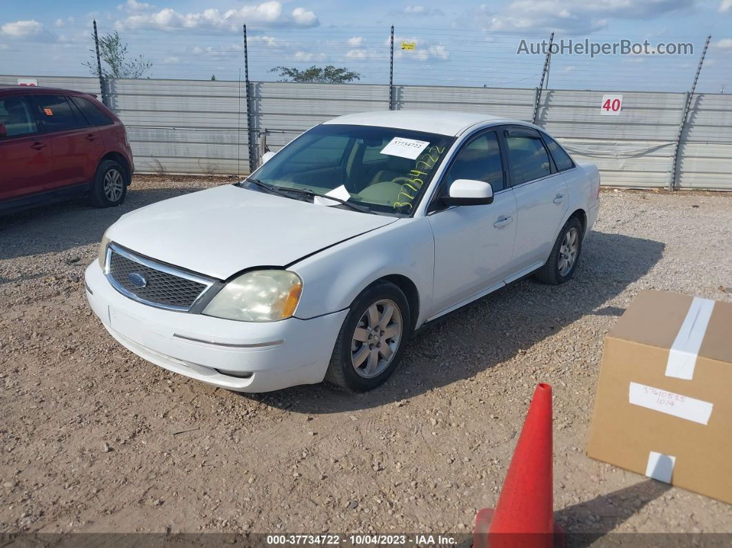 2006 Ford Five Hundred Sel White vin: 1FAHP24106G174055