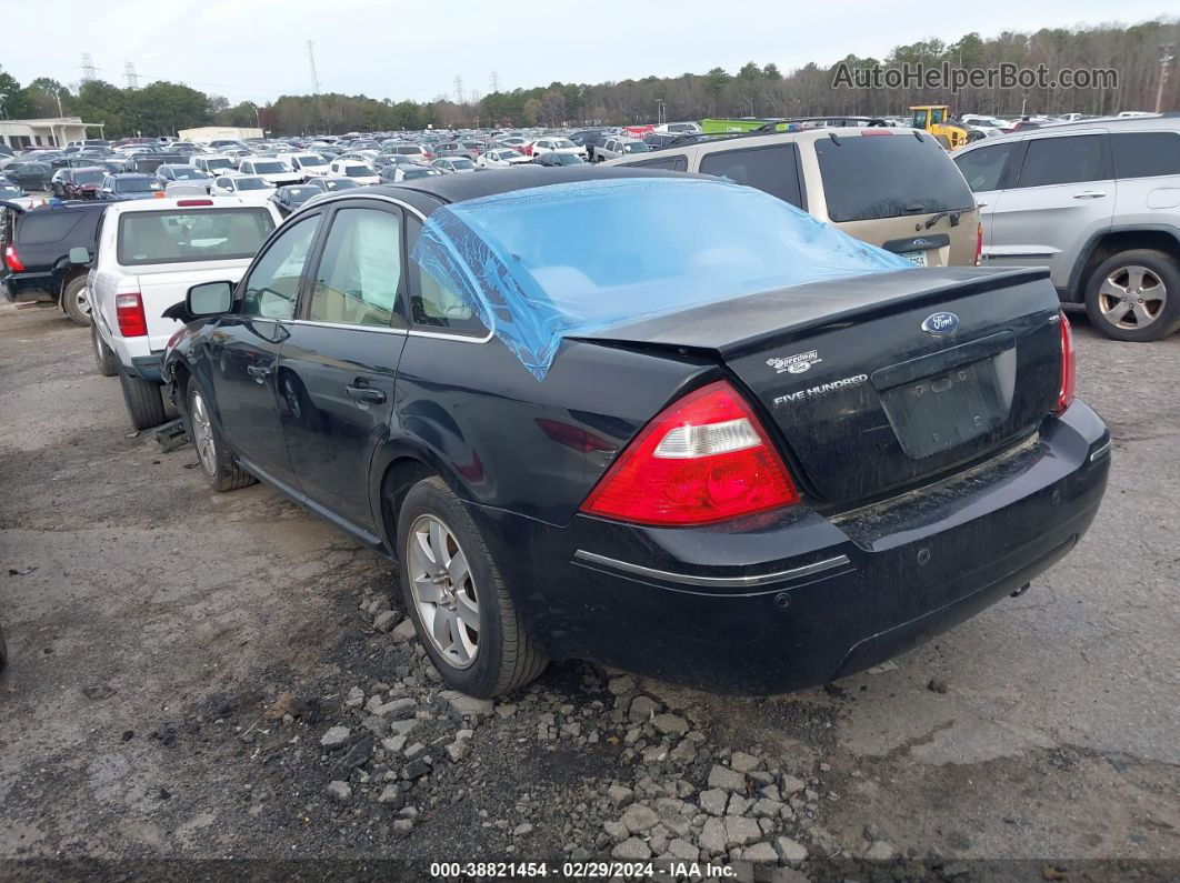 2006 Ford Five Hundred Sel Black vin: 1FAHP24136G177855