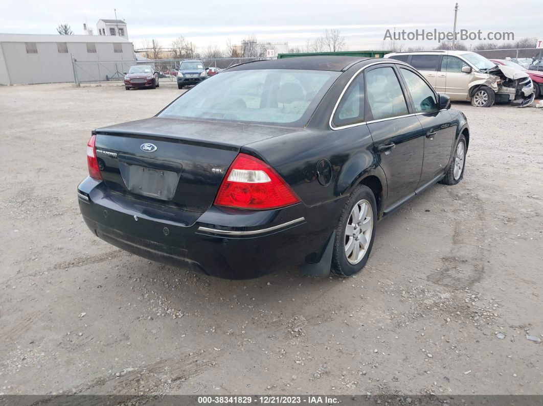 2006 Ford Five Hundred Sel Black vin: 1FAHP24176G177857