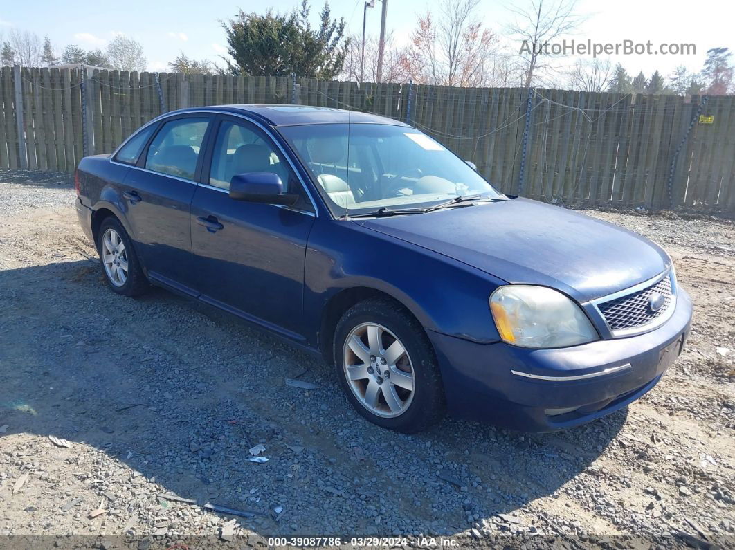 2006 Ford Five Hundred Sel Blue vin: 1FAHP24196G158081