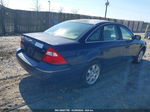 2006 Ford Five Hundred Sel Синий vin: 1FAHP24196G158081