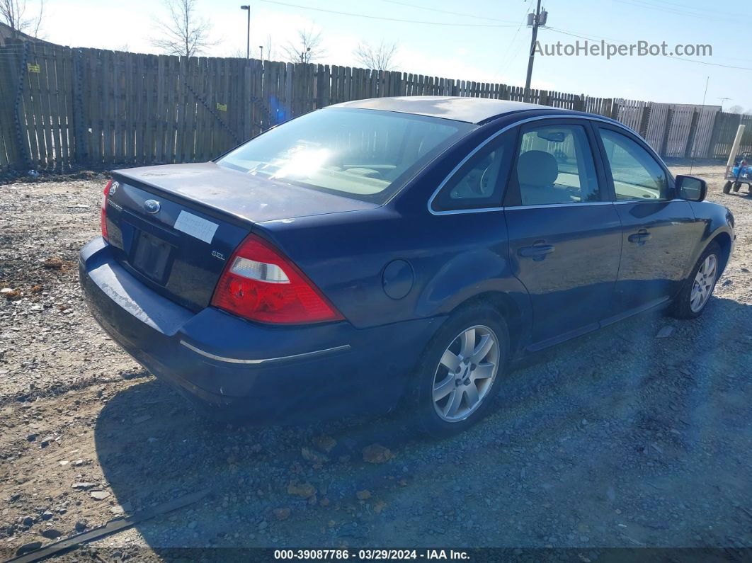 2006 Ford Five Hundred Sel Blue vin: 1FAHP24196G158081