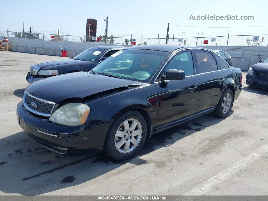 2006 Ford Five Hundred Sel Black vin: 1FAHP241X6G173463