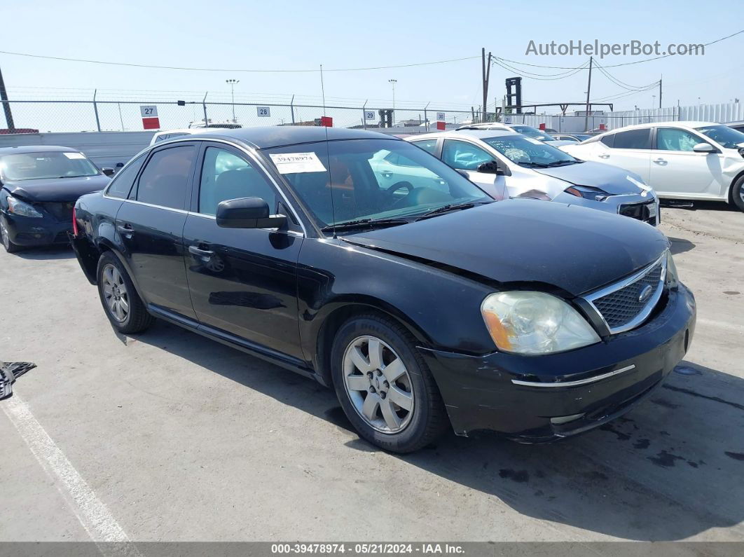 2006 Ford Five Hundred Sel Black vin: 1FAHP241X6G173463