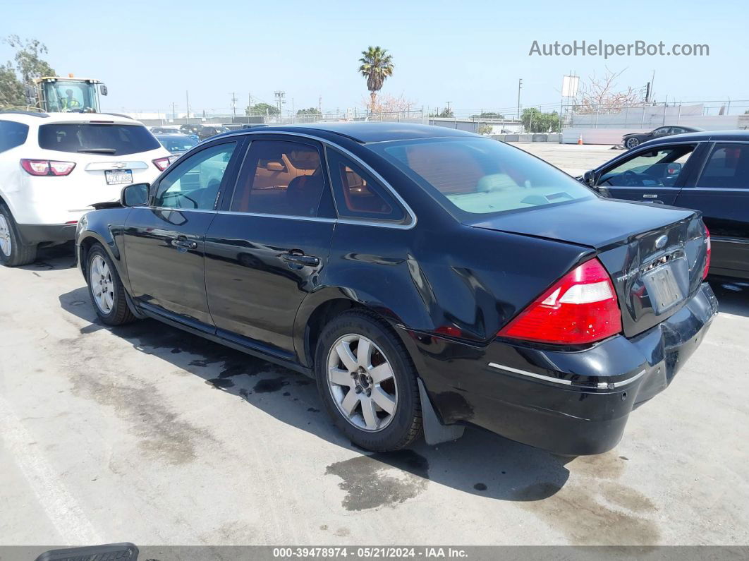 2006 Ford Five Hundred Sel Black vin: 1FAHP241X6G173463