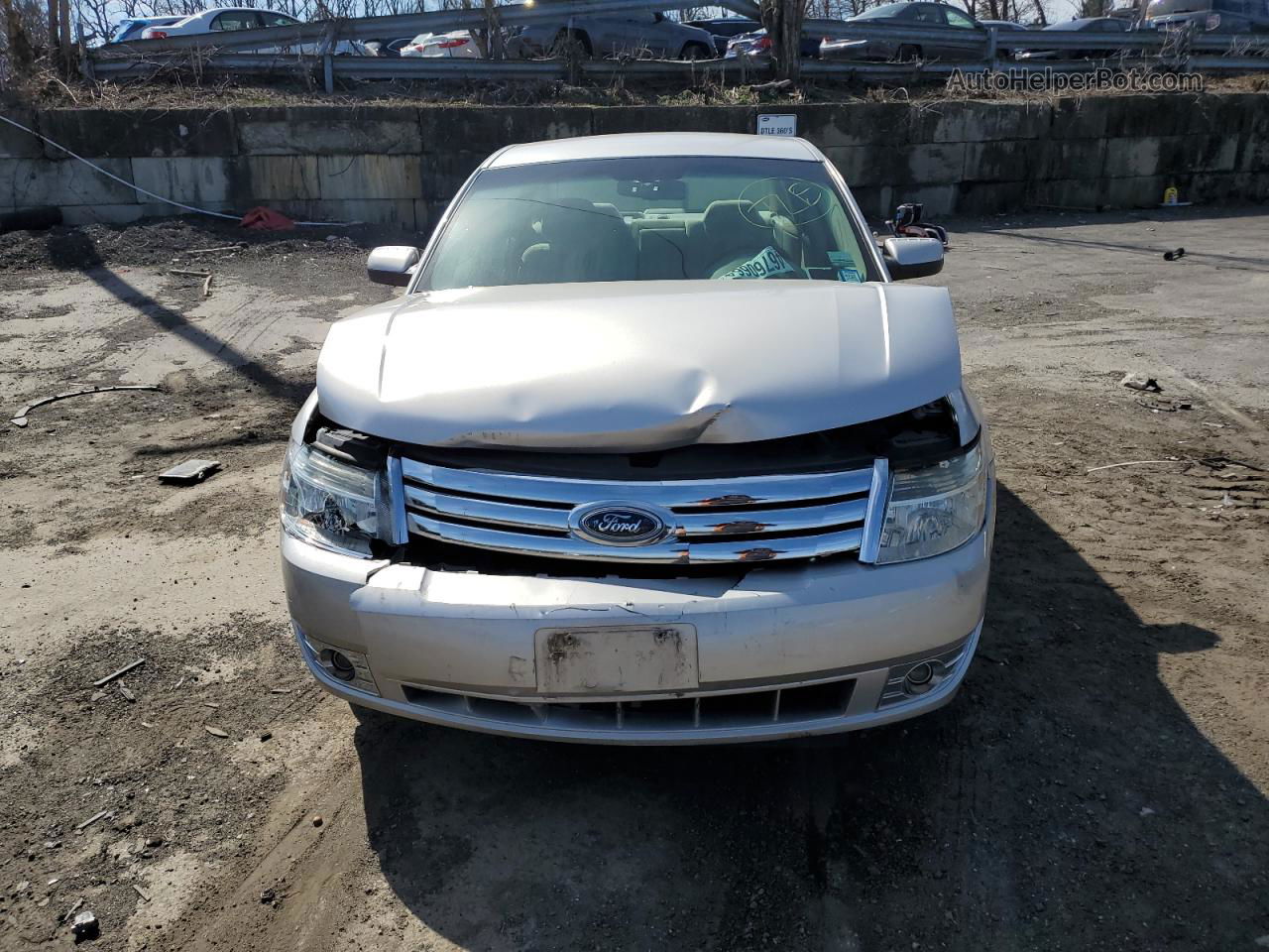 2008 Ford Taurus Sel Silver vin: 1FAHP24W58G169559