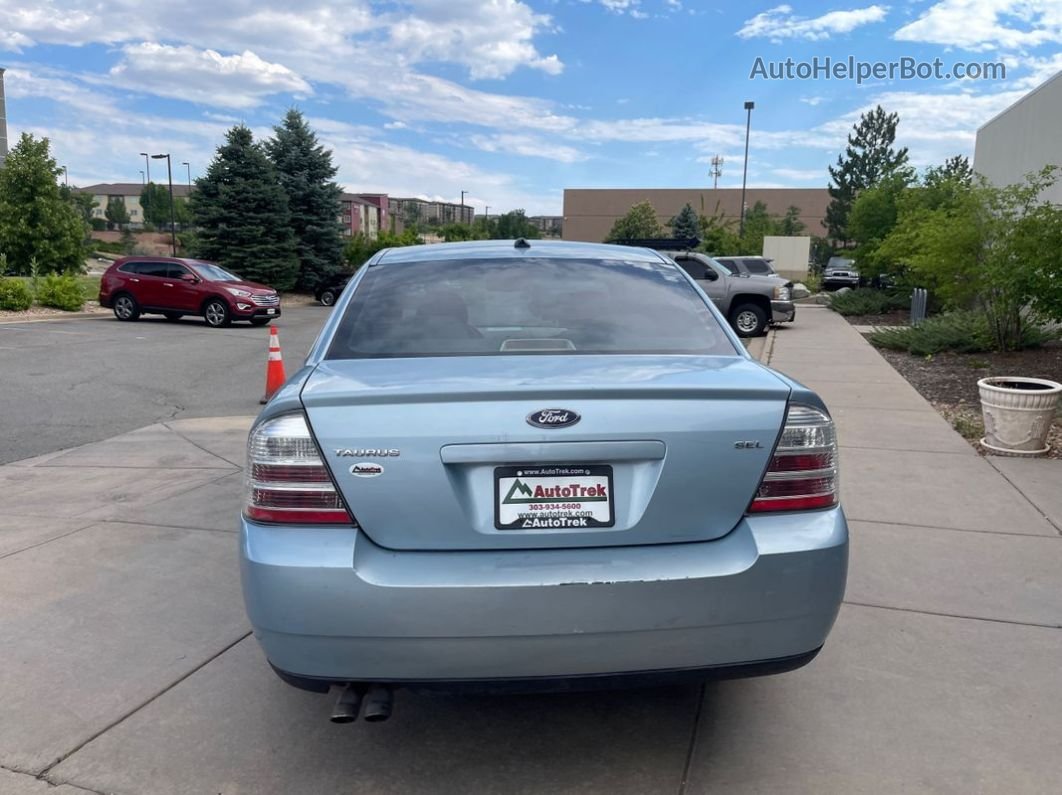 2008 Ford Taurus Sel Blue vin: 1FAHP24W98G129713