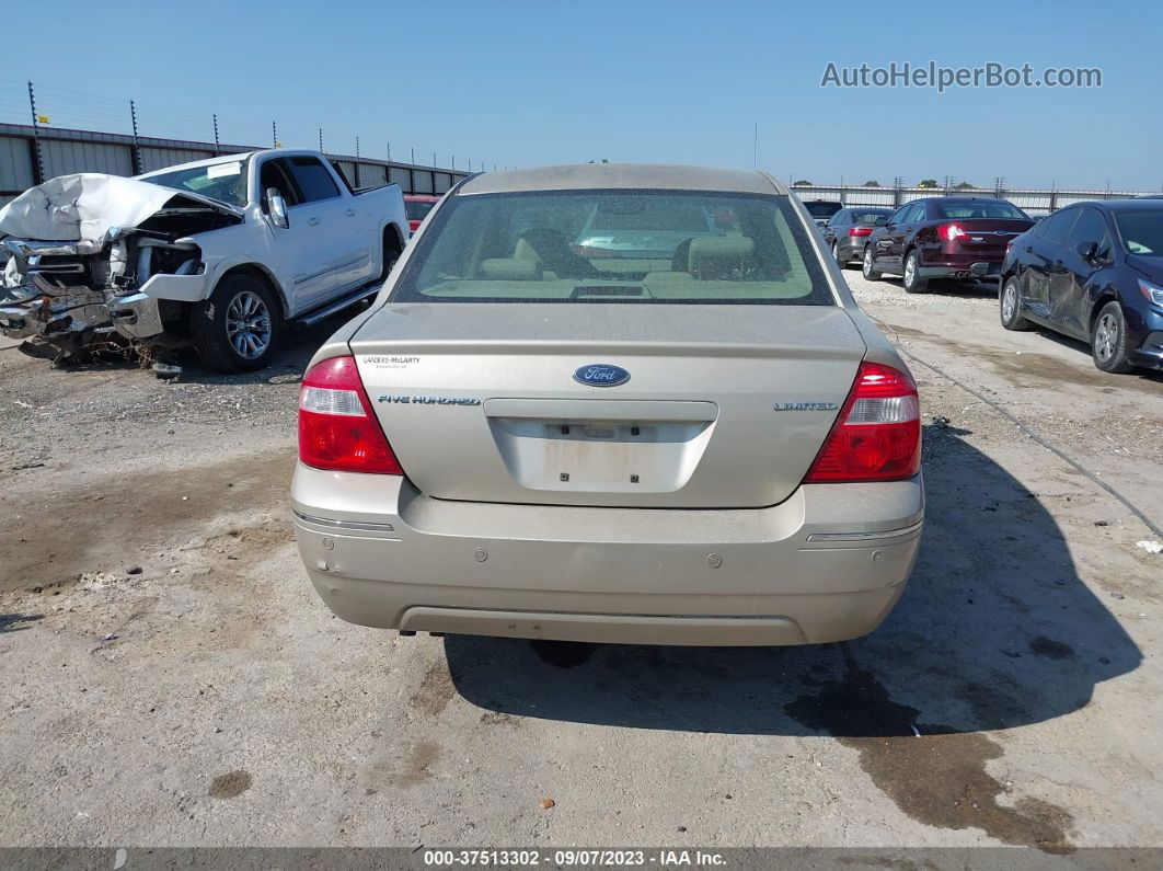 2006 Ford Five Hundred Limited Champagne vin: 1FAHP25106G178959