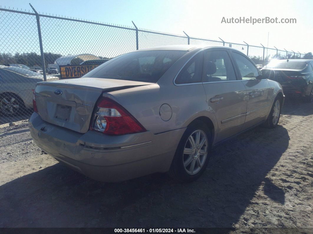 2006 Ford Five Hundred Limited Gold vin: 1FAHP25166G112934