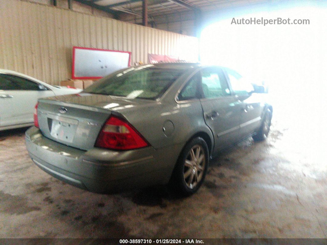 2006 Ford Five Hundred Limited Зеленый vin: 1FAHP251X6G126531