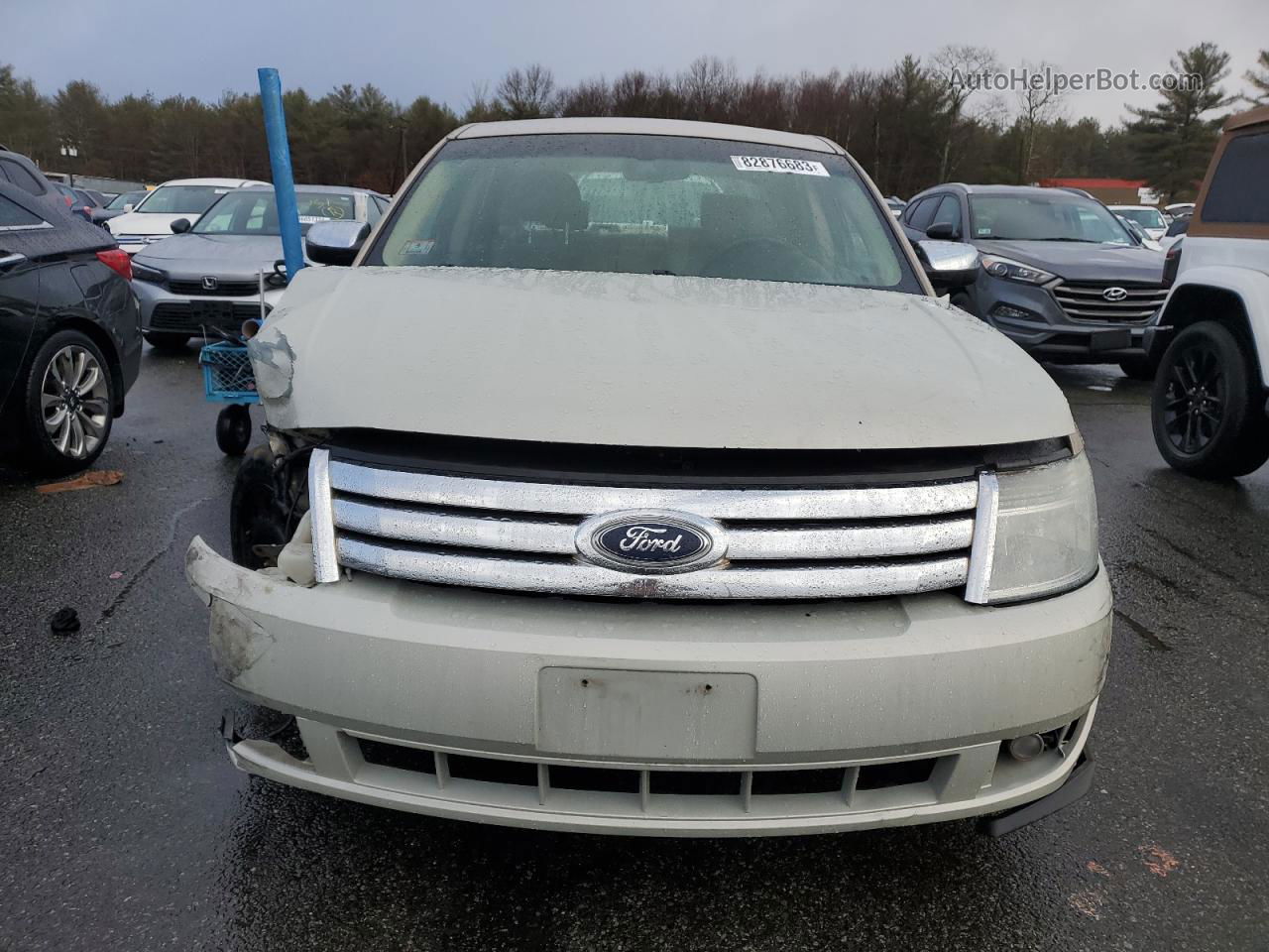 2008 Ford Taurus Limited Beige vin: 1FAHP25W38G104000